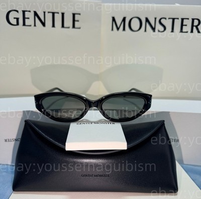 2026 GentleMonster Vanilla 01 Sunglasses Black Frame Black Lenses
