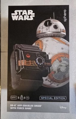 Sphero Special Edition App-Enabled Star Wars Battle Worn with Force Band Works