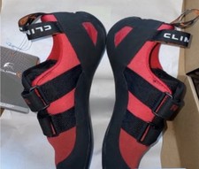Climb X Rave Strap Red Climbing Shoes. US Size 9.0 Women.  New