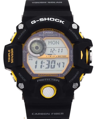 G-SHOCK Casio Watch RANGEMAN Radio-Controlled Solar GW-9400YJ-1JF Men's Black