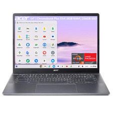 Acer Chromebook Plus 514 - 14" AMD Ryzen 3 7320C 8GB RAM 256GB SSD Refurbished