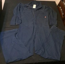 Fire Resistant Coveralls  Navy Blue  Size 42 Regular
