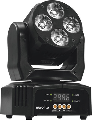 Eurolite LED TMH-46 Moving-Head Wash Scheinwerfer RGBAW+UV-LED Strobe DMX Dimmer