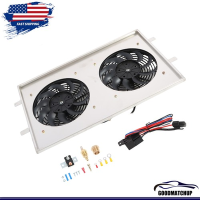 #ad 28quot; Aluminum Shroud Electric Fan For 99 13 Chevy Silverado GMC Sierra 1500 2500 $80.09