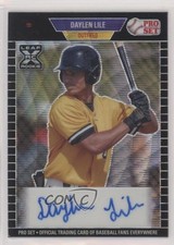 2021 Leaf Pro Set Metal 1989 Ebony Wave 1/10 Daylen Lile #PA-DL1 Auto 2d9