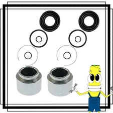 Rear Brake Caliper Piston Rebuild Repair Kit for Mitsubishi 3000GT 1991-1999 FWD