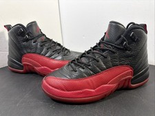 Nike Air Jordan 12 Retro BG Flu Game 2016 GS Size 5Y/Women's Size 6.5 153265-002