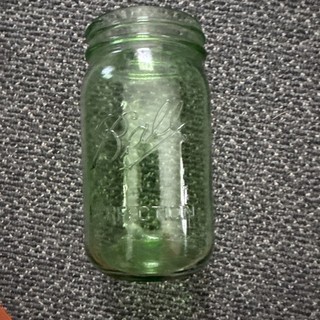 Ball Perfection Green Mason Jar Quart 1913 1915 100 YR American Heritage