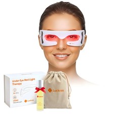 Red Light Therapy for Eyes, 3-Mode LED Light Device for Under-Eye Care, Porta...