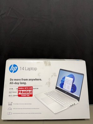 HP 14'' Laptop, Intel Celeron N4120 *For Parts*