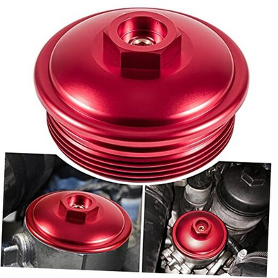 #ad Fuel Filter Cap For Ford 6.0L Powerstroke Diesel 2003 2007 F250 F350 F450 Red $25.47