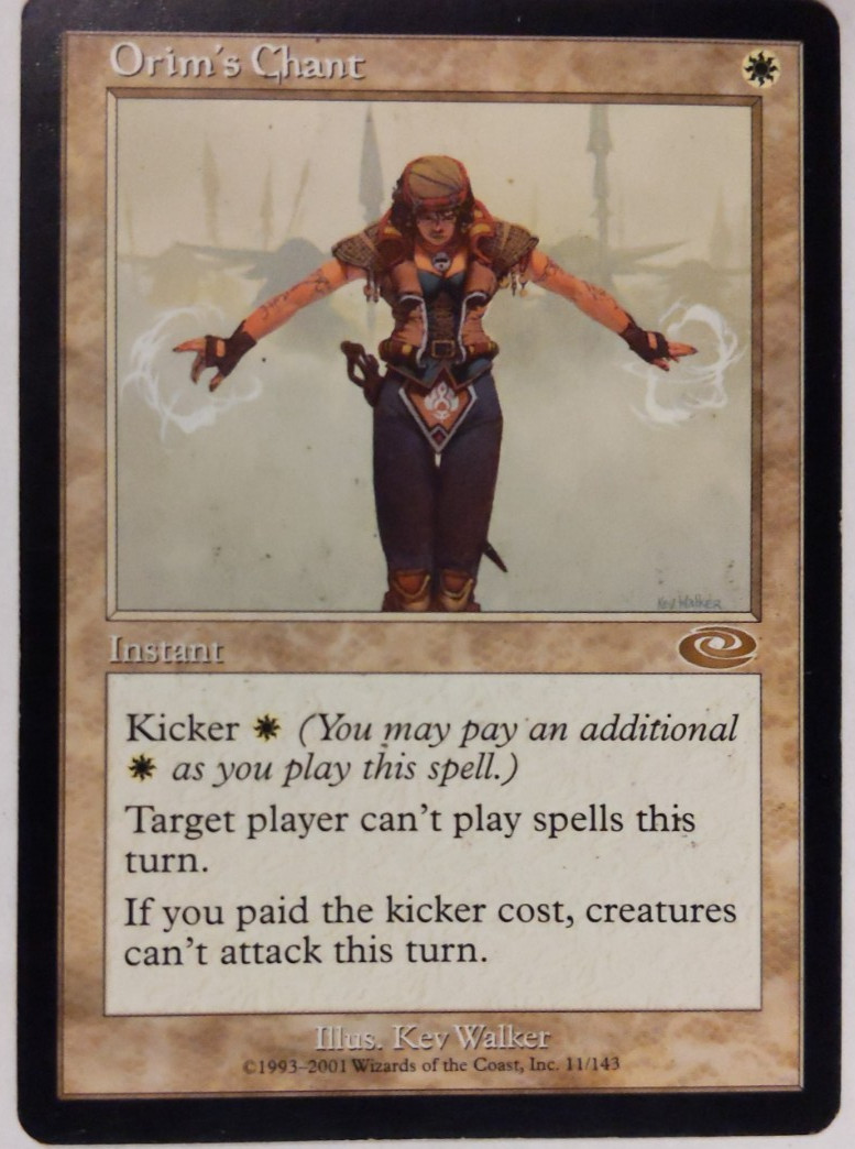 Orim’s Chant – Planeshift - MTG NM | Legacy Combo / Silence Effect | Old Border