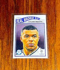 Kylian Mbappe 2024 Topps Living #690⚽⚽⚽Short Print SP⚽⚽Real Madrid⚽⚽ThePennyGame