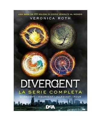 Divergent. La serie completa: Divergent-Insurgent-Allegiant-Four. Nuova ediz. 