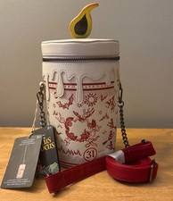 Bolso Bandolera Loungefly Disney Hocus Pocus Negro Llama Vela Cilindro Cartera