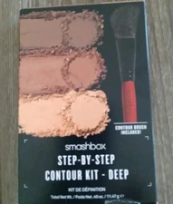 Smash Box Step By Step Contour Kit Deep Contour Brush Included