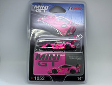 Mini GT 1/64 Porsche 911 GT3 R 77 IMSA Road America Roxy AO Racing 1052 Card