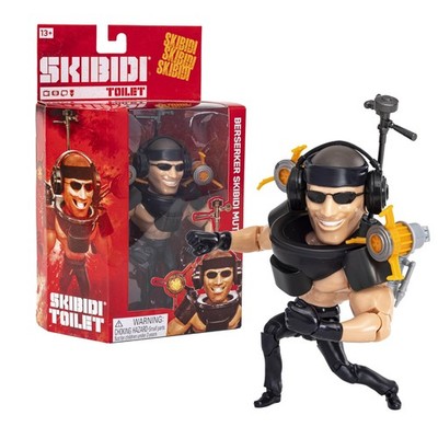 Skibidi Toilet Deluxe Figure - Series 2, 6 Collectible Figures, YouTube Anima...