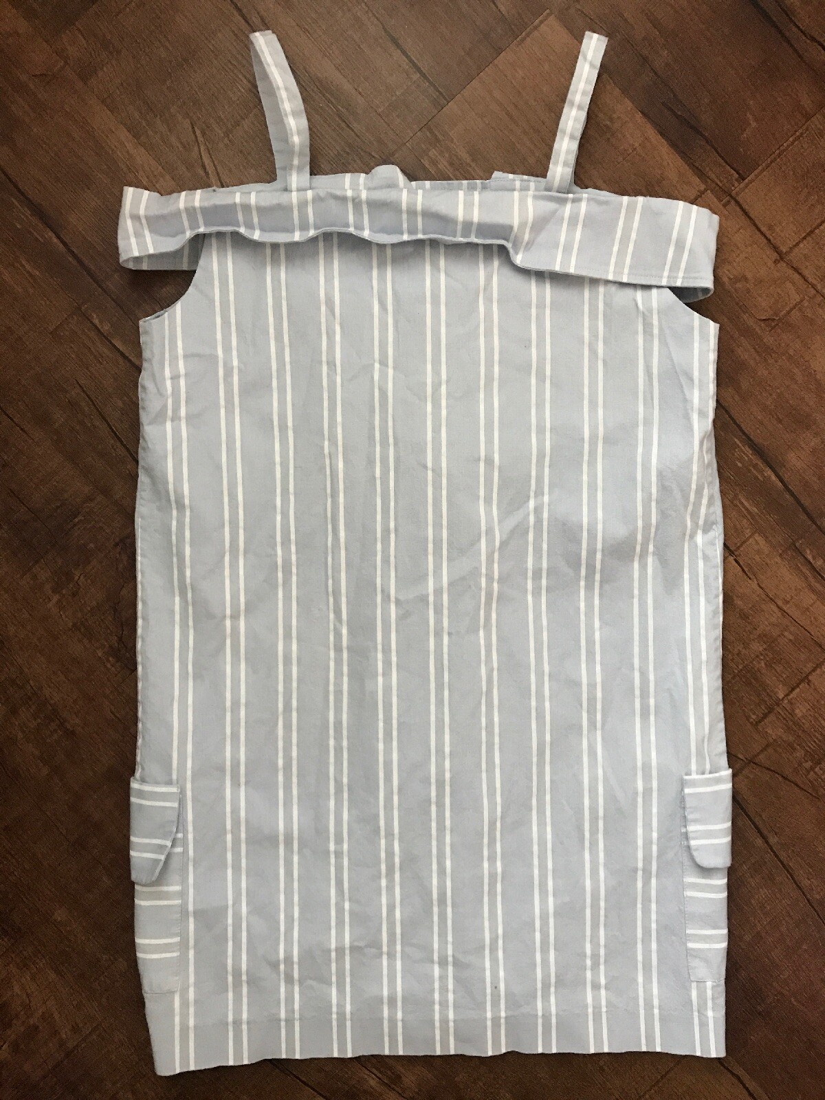 Farrow Womens Button Down Cold Shoulder Striped D… - image 2