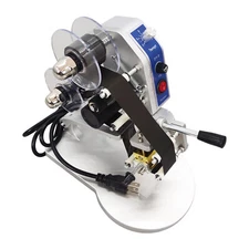 USED  Hot Stamping Machine Ribbon Coding Date Batch Character Code Printer