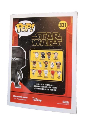 Funko Pop Star wars Knight of Ren Blaster Rifle Gelb Rot Weiß Schwarz Farbe OVP