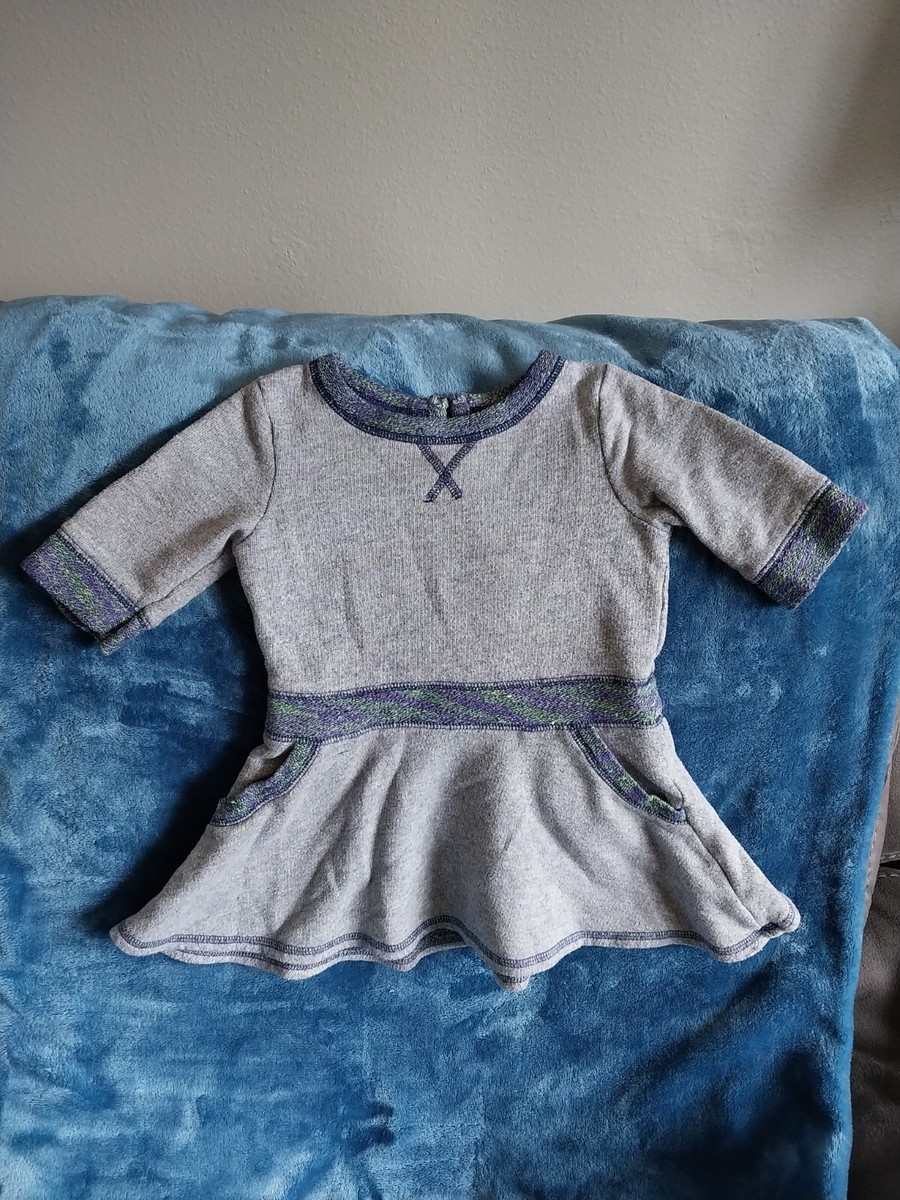 Cat & Jack Toddler Girls Sweatshirt Dress with Pockets Size 3T | eBay