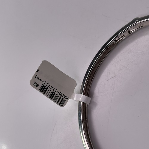 Natural Pearl Sapphire Bangle Bracelet Emerald Cut 925 Sterling Silver 16 Stone - Picture 15 of 21