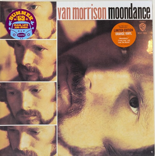 VAN MORRISON Moondance SEALED limited LP Orange Vinyl - Picture 1 of 1