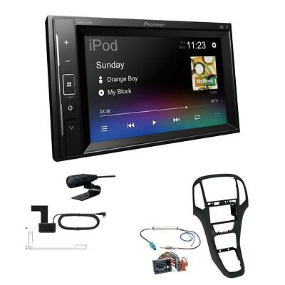 Pioneer Autoradio Bluetooth DAB Apple Android für Opel Astra J ab 2009 schwarz
