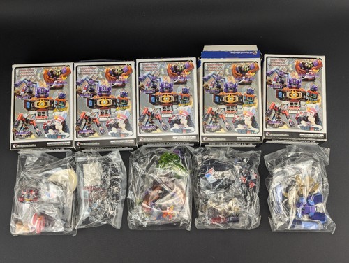 Transformers K-T Figure Collection FULL SET OF 5 complete Kaiyodo Takara G1 RID - Picture 2 of 2
