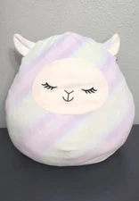Squishmallows Yareli the Llama 16” Rare  Rainbow 