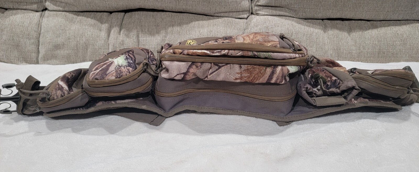 Fieldline Camouflage Jumbo Hunting Fanny Pack Hiking Camping Tactical