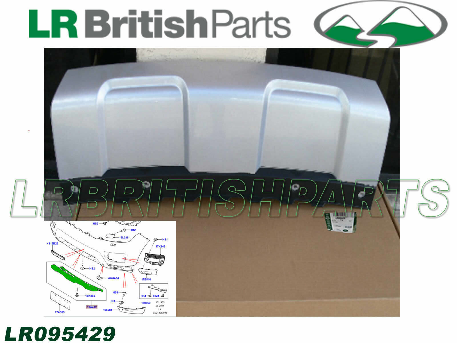 GENUINE LAND ROVER FRONT TOWING EYE HOOK COVER RANGE ROVER SPORT 14 ON