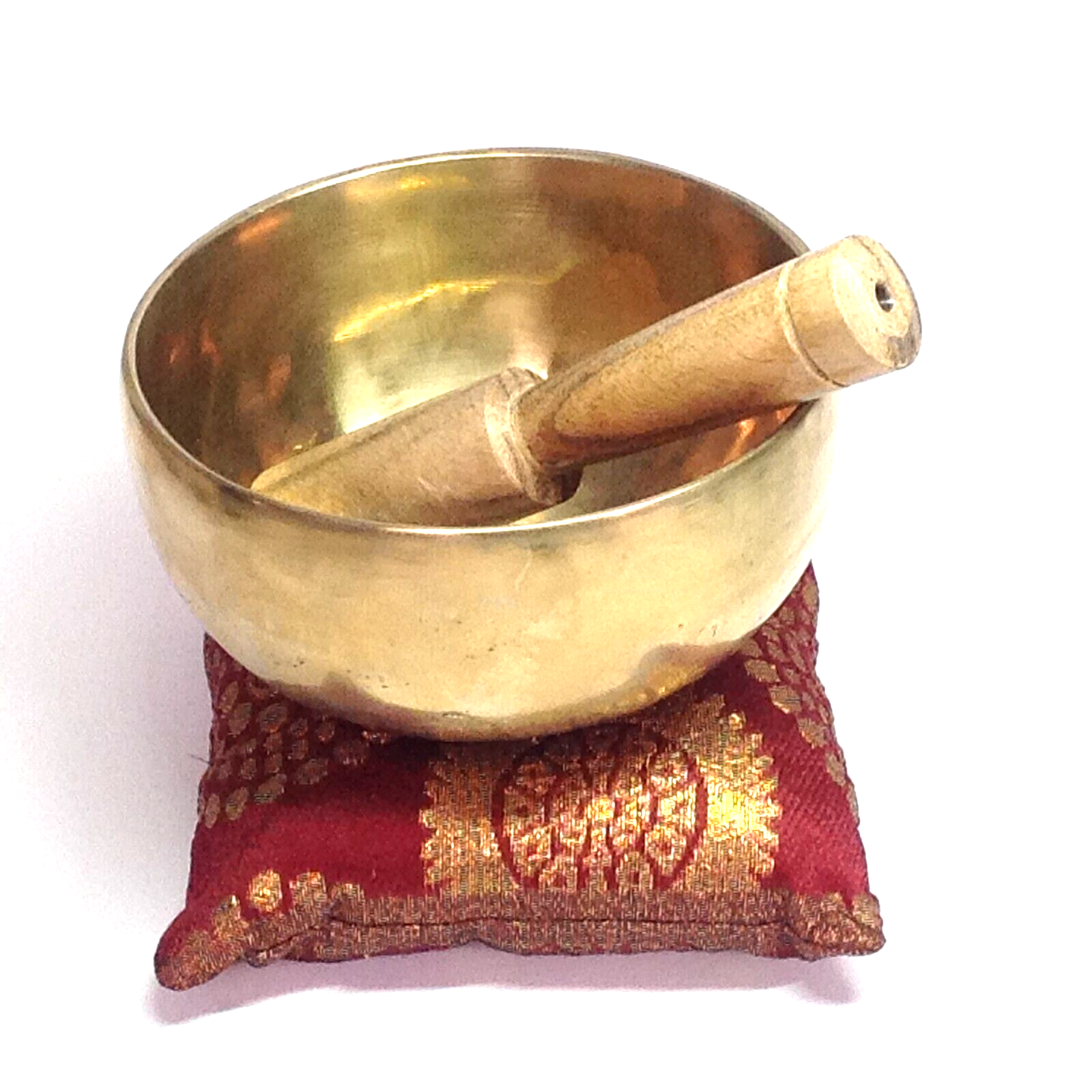 AJUNY SINGING BOWL 5" PLAIN Bol chantant uni pour la méditation - Laiton 750gr