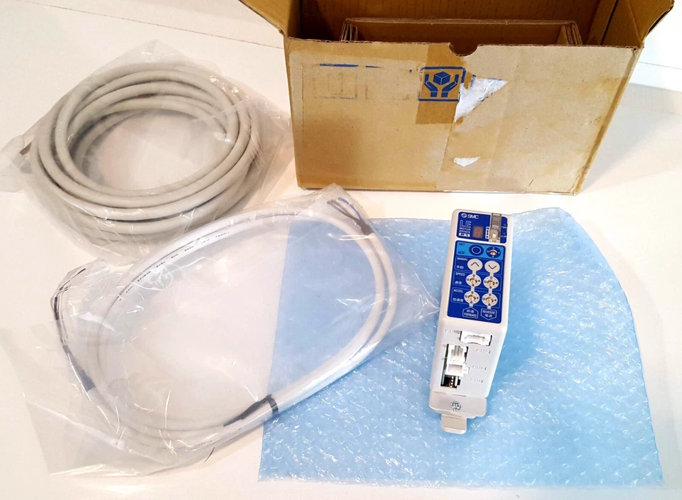 New SMC LECP1N5D-LEFS16B-200 electric actuator controller NPN 24VDC - Image 2 of 4