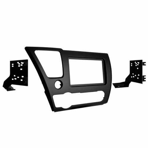 95-7882B Double Din Radio Install Dash Kit & Wires for Civic, Car Stereo Mount - Picture 2 of 5
