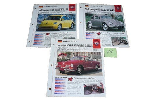 1983 Renault Paint Chip Colors Brochure Sheet Fuego Le Car 18i