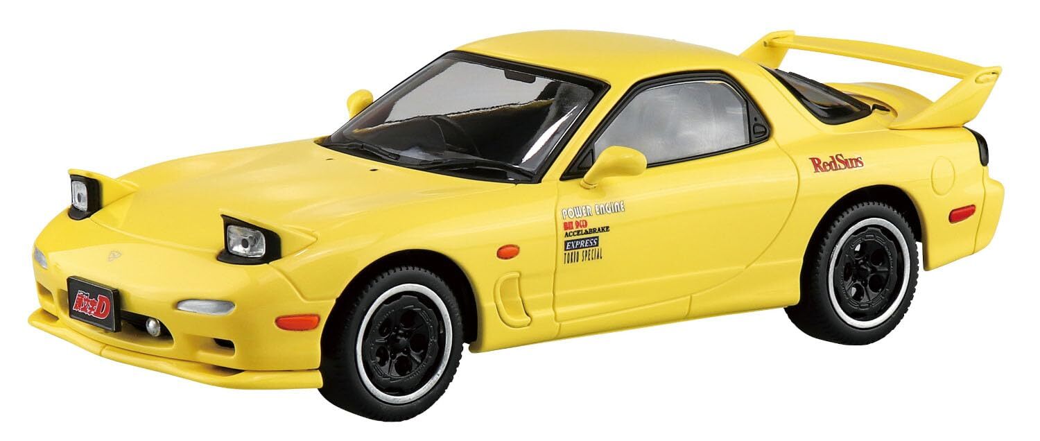 Aoshima The Snap Kit No.CM2 Initial D Keisuke's FD Plastic Model