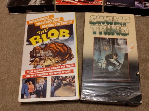 5 Lot VHS HORROR Deadly Mantis, Blob, Swamp Thing, Forbidden Planet, Colossal - Picture 4 of 20