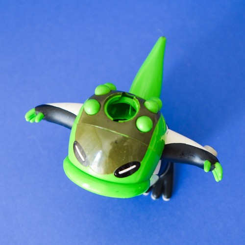 Figura de acción de juguete BEN 10 Upchuck 5" - vómito de monstruo verde que lanza bolas - Imagen 4 de 8