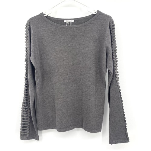 NWT Sioni Vila Milano Gray Pullover 
