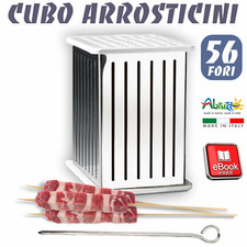 CUBO 56 per PRODUZIONE ARROSTICINI - FABBRICA SPIEDINI KEBAB - in ACCIAIO