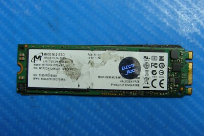 Asus K501LX 15.6'' Micron M600 256Gb Sata M.2 Solid State Drive mtfddav256mbf