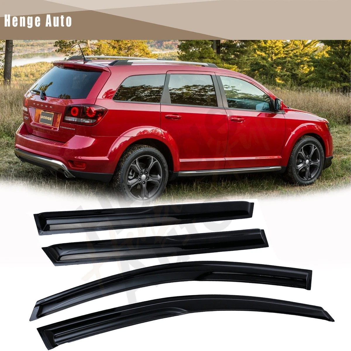 Rain guards for 2018 dodge journey deals