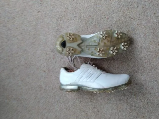 adidas Adipure golf shoes UK 6 1 2 White