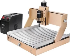 LUNYEE 4040 Turbo CNC Router Machine 500W All-Metal Milling Cutting Machine