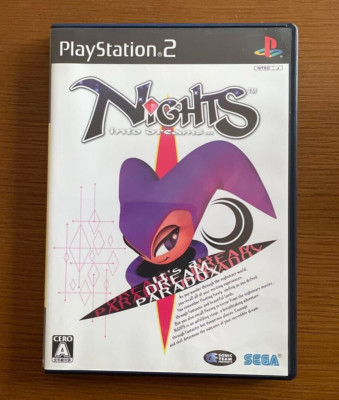 Nights into Dreams PS2 Sony Playstation2 Japan Ver. Tested Sega