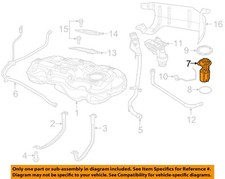 FIAT OEM 16-18 500X Fuel System Fuel System Components-Fuel Pump Assy 52029625AA