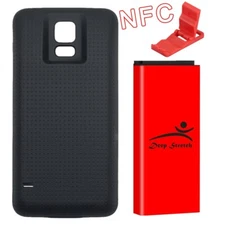 Deep Stretch 9000mAh Extended NFC Battery Door Cover for Samsung Galaxy S5 G900V