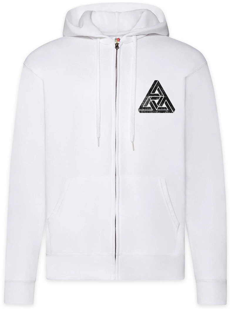 Penrose Logo Sign IV Zipper Hoodie Big Triangle Bang Tbbt Theory Parkett Geek
